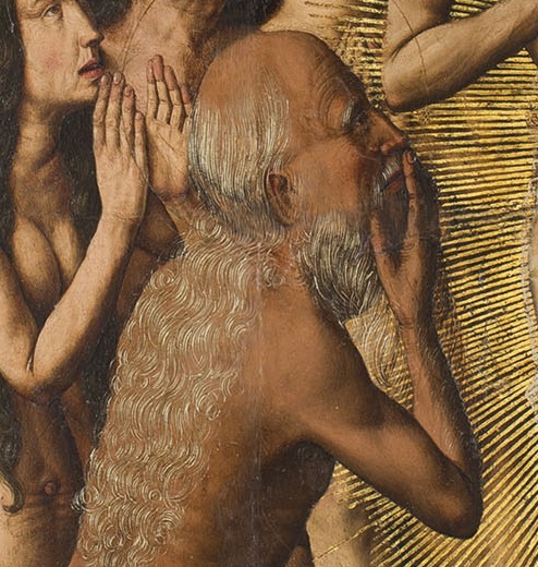 Methuselah, panel painting by Bartolomé Bermejo, fifteenth century