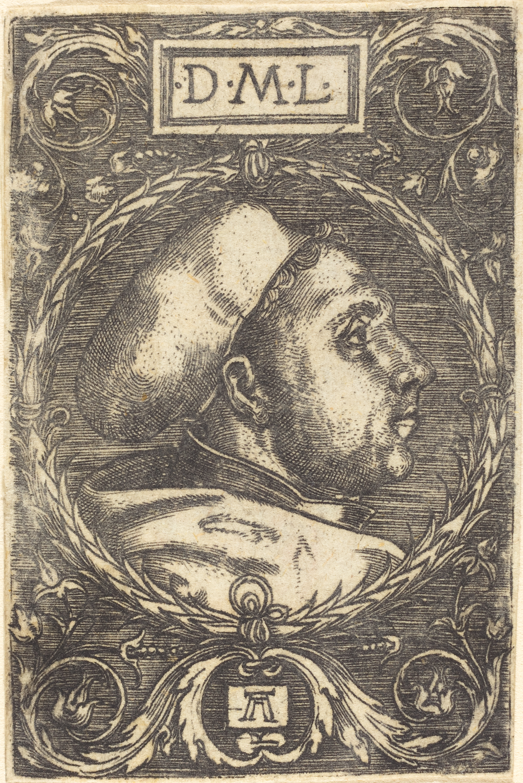 Portrait of Martin Luther by Albrecht Altdorfer, circa 1525