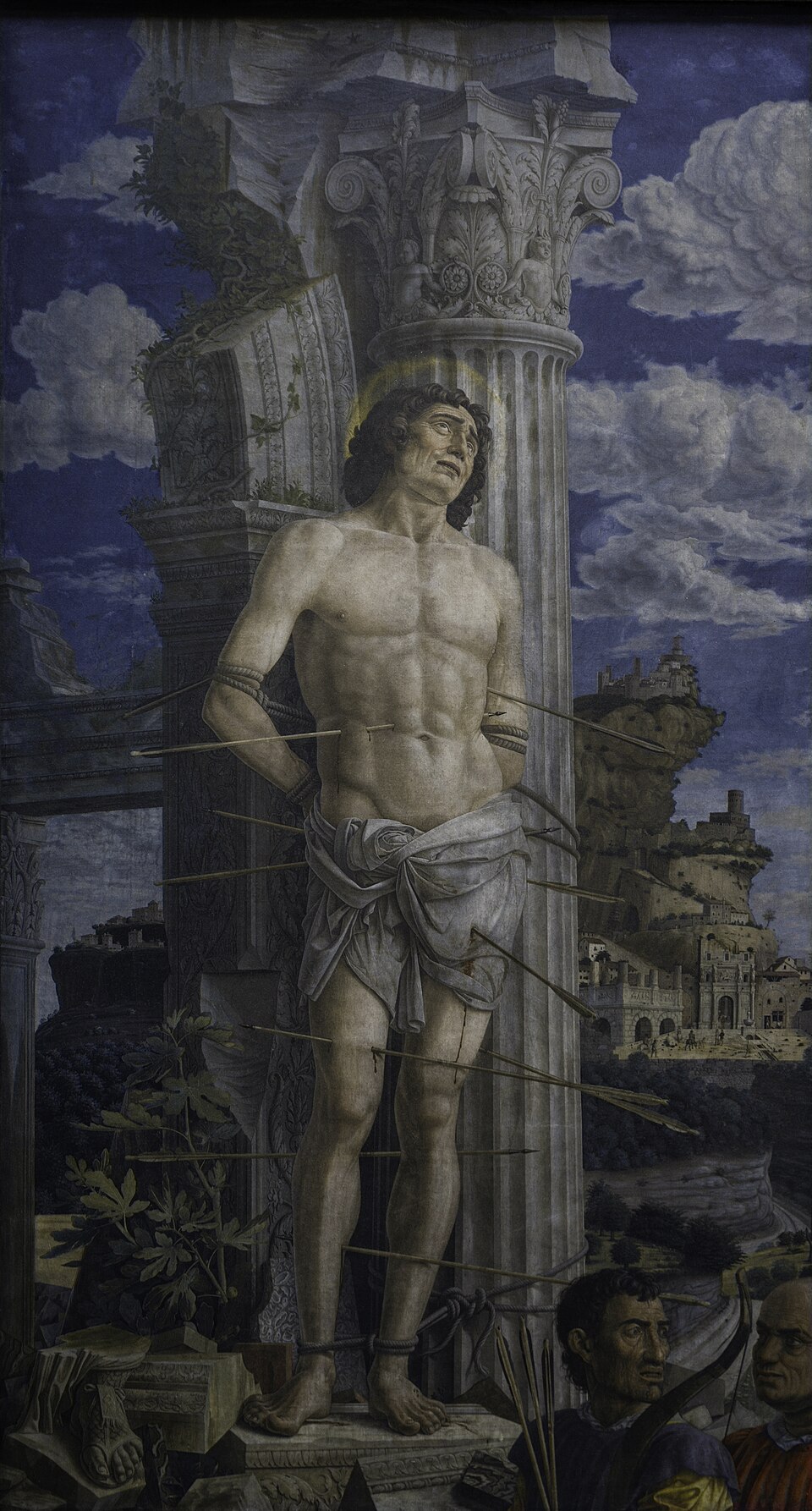 Andrea Mantegna, Saint Sebastian, Louvre: the Renaissance image of the arrow-pierced saint