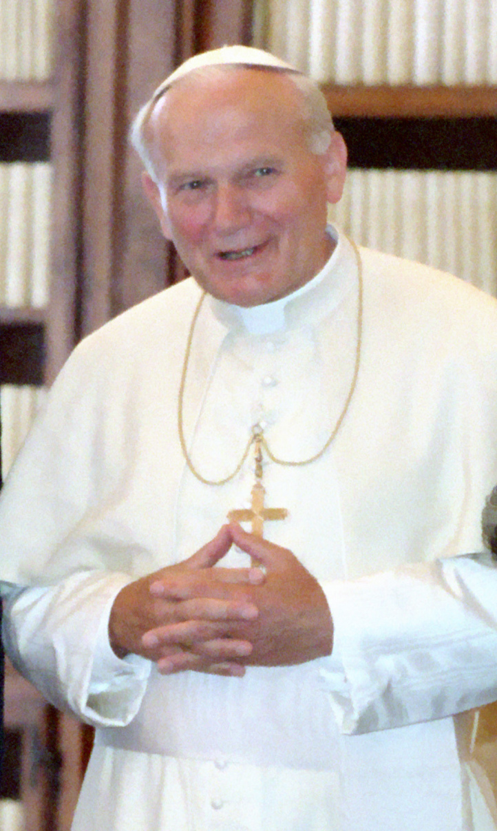 Pope John Paul II in 1987